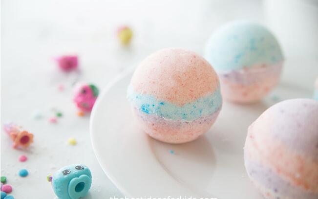 Recette de bombe de bain pour les enfants