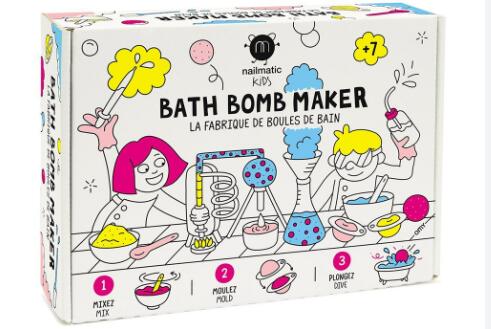 Commande client au Royaume-Uni : Simplification du kit de bombes de bain DIY pour enfants