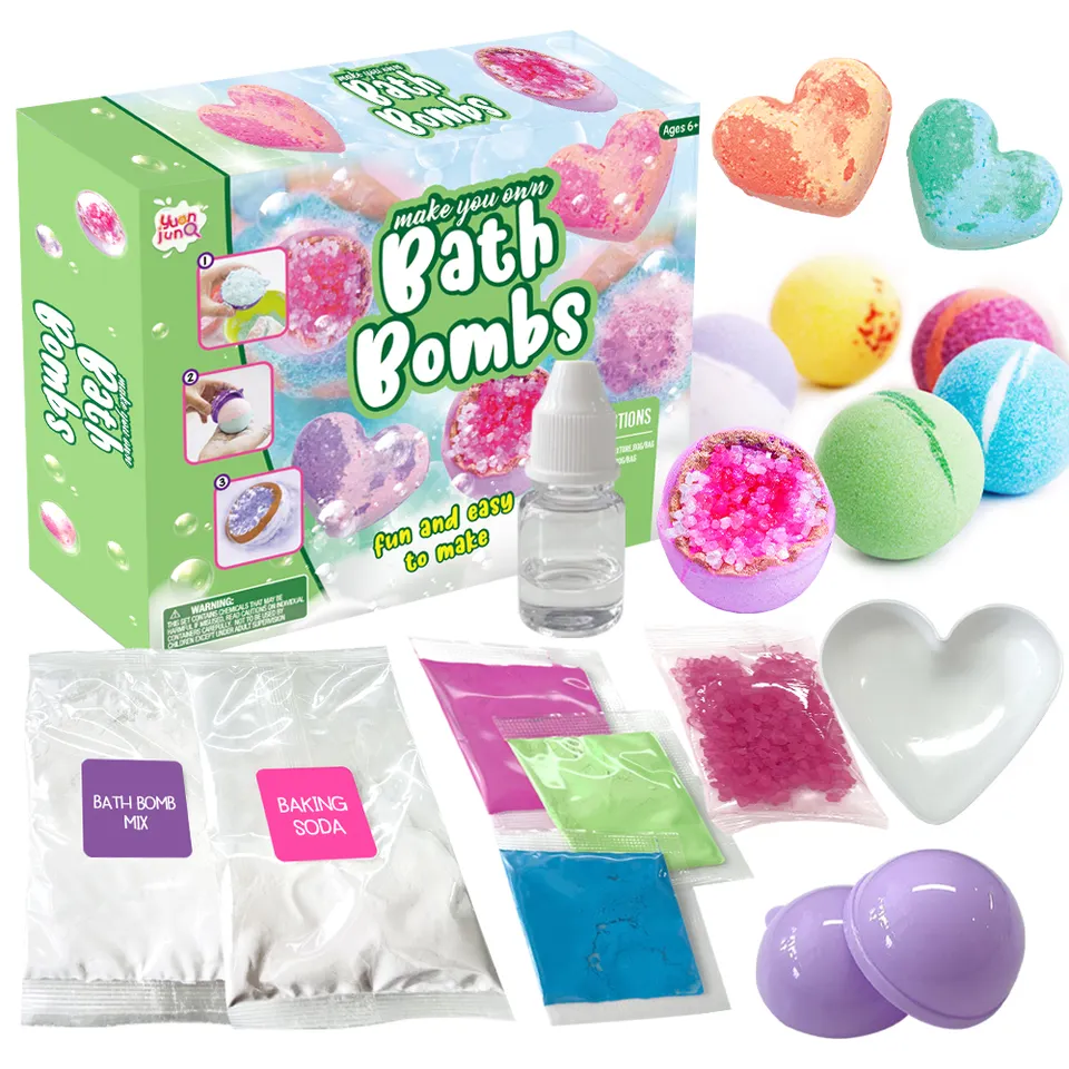 Kits de fabrication de bombes de bain